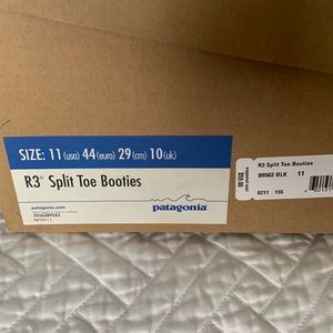 Patagonia R3 split toe booties, 11 surf paddling
